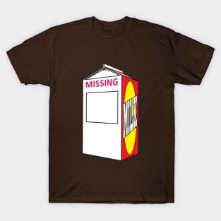 Words Missing Person T-Shirt